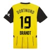 Officiële Voetbalshirt + Korte Broek Borussia Dortmund Brandt 19 Thuis 2024-25 - Kids